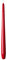 Premium Spitzkerzen | Kerzen | Leuchterkerzen | Halterkerzen | Lange Kerzen | Deko Kerzen | Ø 22 mm x 280 mm | 24 Stück | Brenndauer ca. 10 Std. | (Rot)