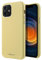 StilGut Cover Compatibile con iPhone 12 Mini Custodia in Vera Pelle Realizzata a Mano - Giallo