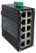 Commutatore industriale indurito 10/100/1000BASE-T RJ45 di Gigabit di Ethernet del compatto 10-Port con la funzione auto-MDI/MDI-X 10/100Mbps Half/Full Duplex e 1000Mbps Full Duplex 12~48VDC Ingresso