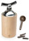 Peugeot Isen Long Pepper and Large Peppercorn Mill, 6.25 inch, Natural - With Wooden Spice Scoop Spoon
