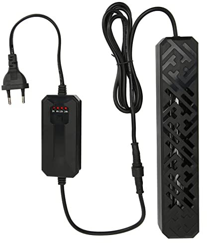 Filtre UV Submersible Aquarium, Stérilisateur UVC, Lampe de Nettoyage pour Poissons (ZYUC607 7W)