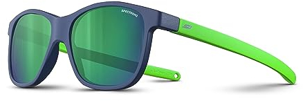 Julbo Unisex Kinder Turn 2 Sunglasses, Dunkelblau/Grün, Einheitsgröße