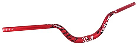 LOVIVER Mountainbike Lenker DH Fahrrad 31,8 Mm Riser Lenker, Rot 720mm