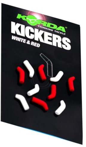 Korda Kickers X-Large – Line Aligner aus Gummi als Schrumpfschlauch-Ersatz für Karpfenrigs, erhöht den Lockreiz und optimiert die Hakendrehung für maximale Hakeffizienz