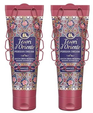 Tesori d'Oriente - Bagno Doccia Bagnoschiuma Persian Dream, Fiorito e Ambrato, Formato da 250 ml (2 Unità)