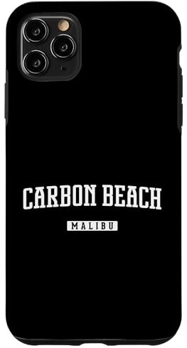 Hülle für iPhone 11 Pro Max Carbon Beach Malibu