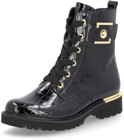 Remonte Damen-Stiefel, Schwarz, Kurze Stiefeletten, Schwarz 00, 43 EU