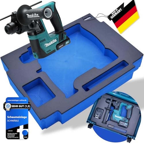SCHWÄBLE Schaumeinlage Schaumstoffeinlage für Makita 12V Akku-Bohrhammer HR140