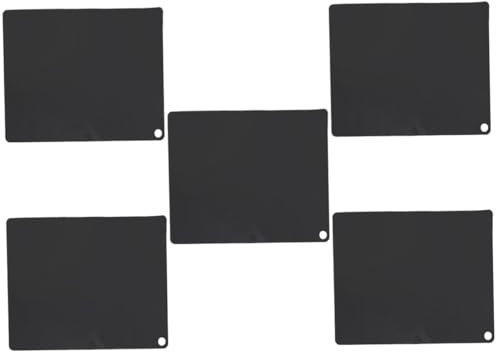 ULDIGI 5pcs Induction Cooktop Mat Silicone Protector Pad for Kitchen Utensil and Tableware