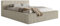 Selsey Polsterbett 160 x 200 cm Doppelbett Gepolstertes Bett Bettgestell Mit Stauraum Und Kopfteil Weicher Cord Stoff Hellbeige Affolio