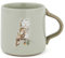 Cooksmart Forest Fable Green Reverse Conical Mug | British Designed Stoneware Coffee & Tea Mug | Woodland-Inspired Embossed Design | Rustic Farmhouse Drinkware | Dishwasher & Microwave Safe | 330ml