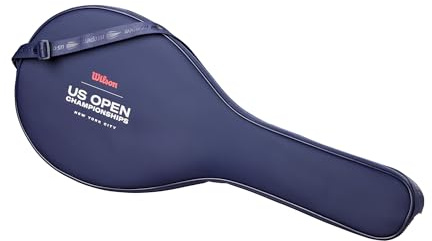 WILSON Copertura per racchetta US Open 2025, colore blu navy, contiene 1 racchetta