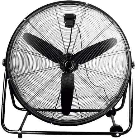 Bilake Ventilador Industrial de Suelo vendaval 360W | Ventilador de Suelo silencioso | Ventilador Industrial Grande Ø85 cm