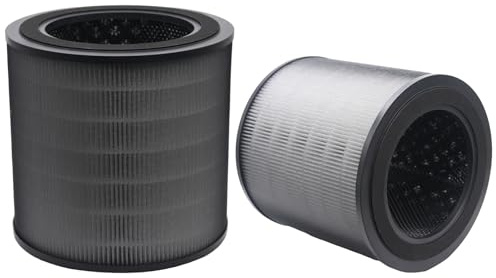 HOSECES AC0951/13 True H13 Filter Replacement for PHILIPS 800 & 900 Series AC0830, AC0850, AC0950, AC0951 Air Purifier 2-in-1 High Efficiency H13 HEPA Activated Carbon filter FY0910/30