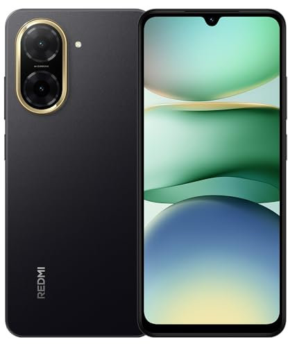 XIAOMI Redmi A5 4 Go + 128 Go 5200 mAh noir (chargeur inclus)