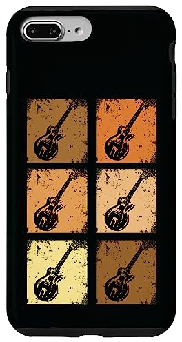 Guitaristes E-Guitare Guitares électrique-Corde-Guitare Coque pour iPhone 7 Plus/8 Plus