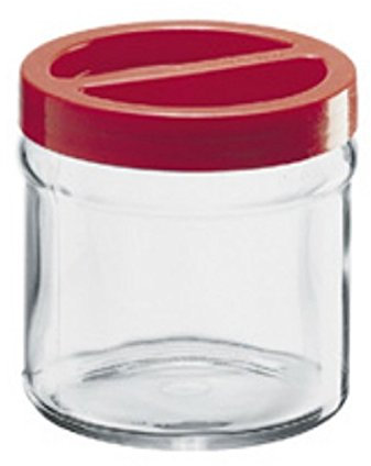 STI Vaso Ortes Borgonovo in Vetro Tappo a Vite 3,5 Lt conservazione Alimenti sottolio