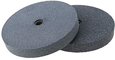 Creat idea 2pcs Meule de Meulage d'¨¦tabli Oxyde d'aluminium Grain 36 et 60-6 pouces (trou de 1 pouce)