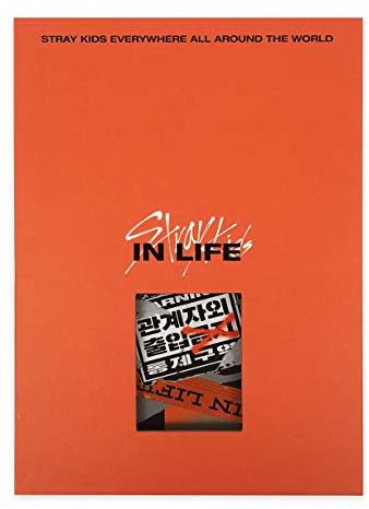 STRAY KIDS 1st Repackage Album - IN生 (IN LIFE) [ A type. ] CD + Photobook + Photocards + Postcard + FREE GIFT