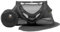 Deryan Lit de Voyage pour Petits Enfants avec Matelas - De la Naissance Jusqu'à 4,5 Ans - Tente Bébé Pop-Up Montée en 2 Secondes - Moustiquaire et Sac de Voyage Inclus - 136x84x62cm (Noir)
