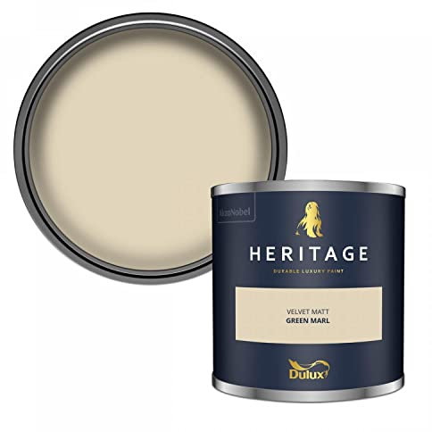 Dulux Trade Heritage Velvet Matt Emulsion Green Marl - 1ltr