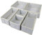XongSyue organizador cajones, 6 pcs Organizador Ropa de Tela Cajas, Organizador Armario, organizador ropa interior, almacenamiento plegable, separadores de cajones para pantalones vaqueros, camiseta