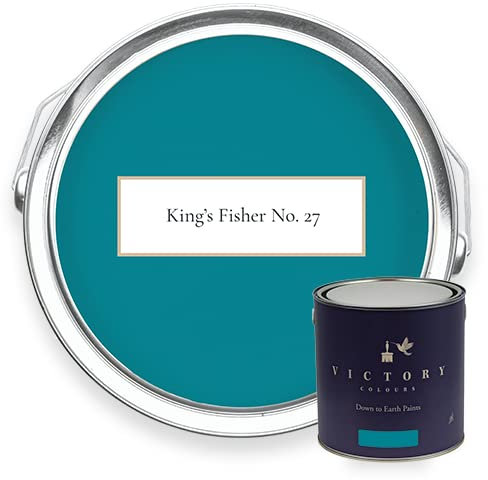 Victory Colours King's Fisher No. 27-5 Litres - Kitchen/Bathroom Emulsion (Soft Sheen)