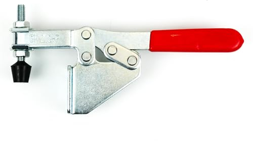 INGDAUM® 1 Stück GH-202F Waagerechtspanner Einstellbare Kniehebelspanner Schnellspanner Knebelklemme für Vorrichtungsbau, Montage, Maschinenbau, Holztechnik (1, GH-202F (227 kg))