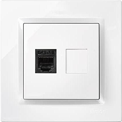 Telefonbuchse, Weiß, SIMON 10