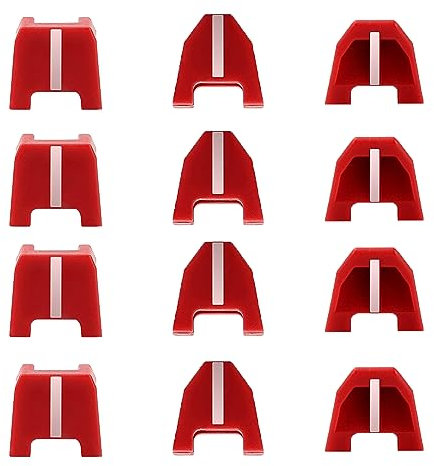 42-38-0017 No-Mar Pad Kit Fit Milwauke 2746-20 NailerTip And Milwauke 18ga Nailer For Milwauke Nailers Bit-Set of 12