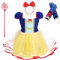 Lito Angels Prinzessin Schneewittchen Kleid mit Zubehör für Baby Mädchen, Party Kostüm Verkleidung Geburtstagskleid, Größe 3-6 Monate 68 (Tag-Nummer 60)
