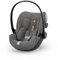 CYBEX Gold Coque Cloud G i-Size Plus, Coussin Réducteur pour Nouveau-né inclus, De la naissance à environ 24 mois, Max. 13 kg, Lava Grey