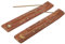RDNKVB 2pcs Porte encens en bois motif étoile et lune planche d'encens en porte encens à d'encens méditation yoga