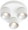 Nordlux Pitcher 3-Rondel Indoor Spot Light/Down Light White Metal, GU10 3 * 10W Easy Mount -Bedroom, Living Room, Kitchen, Office, Bedside or Study. IP20, Class 2 (Double Insulated)