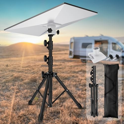 Starlink Gen 3 Stativständer, verstellbares tragbares Starlink-Montageset für den Außenbereich, für Camping, kompatibel mit Starlink V3 Standard Kickstand Dish