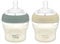 Vital Baby Nurture Breast-Like 0m+ Baby Feeding Bottles, 150ml 2pk, Self-Sterilising in 3 Mins, Triple Anti-Colic Valves, Slow Flow Teats, EarthSmart Biodegradable, BPA-Free