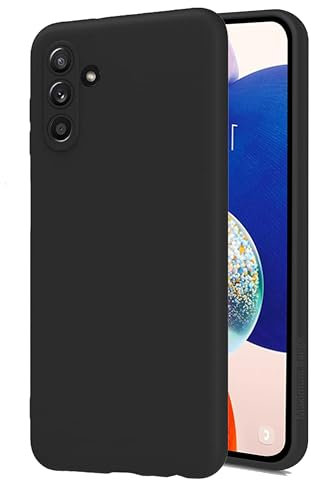 MAXIMUM RANGE E-SELLERS Silicone Case for Samsung Galaxy A14 4G/5G, Soft-Touch, Shockproof, DustProof, Phone Cover for Samsung Galaxy A14 4G/5G (Black)