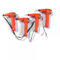 L900 Pro kompatibler Drohnenmotorarm mit Motoren, Quadrocopter-Ersatzteilset(4PCS ORANGE ARM KIT)