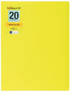 PAGNA 21012-17 Sichtbuch A4 PP School lindgrün