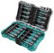 LIBRATON 24PCS Magnetic Nut Driver Set, Impact Drill Driver Bit Set 1/4, Metric and SAE Nut Drivers for Impact Drill, Impact Socket Adapters, Bit Holder, Screwdriver Bits, with Toolbox