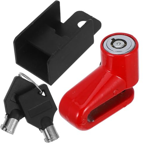 BESTYASH Bloc Disque Homologué Sra Compact pour et Serrure de Frein Disque Portable Sécurité Vol avec Mécanisme Pratique et Accessoire de Protection pour Cyclistes