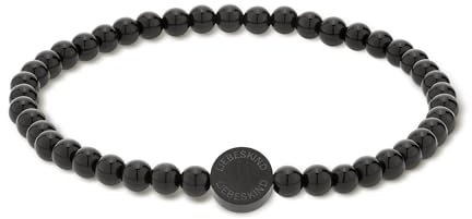 LIEBESKIND BERLIN Beads Armband – kleine Kugeln aus Edelstahl – Silber, Gold, Roségold & Schwarz – filigraner Damenschmuck
