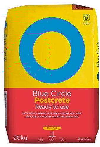 Blue Circle Postcrete 20 Kilogram Bag Fence Post Concrete