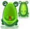 Abnaok Urinoir Enfant Garçon, Urinoir Enfant Grenouille Urinoir Enfant Murale Convient pour l'apprentissage de la Propreté des Enfants Dans la Salle de Bain（vert）