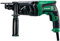 HIKOKI DH26PB2WSZ - Martillo ligero combinado SDS-Plus 2 posiciones 830W 2.7J 1050 rpm 4300 imp hasta 26 mm hormigón con maletín DH26PB2Z