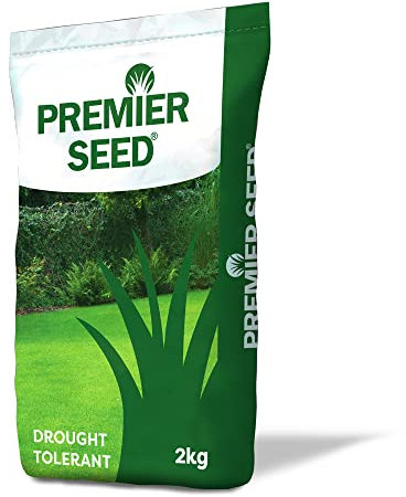 Premier Seed Drought Tolerant Grass Seed - for Areas with Low Water (2kg)