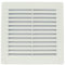 VONLIS 20683002 Rejilla de ventilación, Blanco, 150 x 150 mm