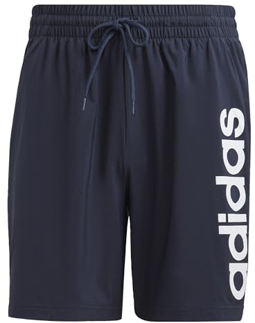 adidas Herren AEROREADY Essentials Chelsea Linear Logo Shorts, Legend Ink, M