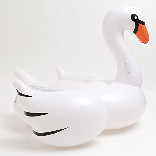 Sunnylife - Aufblasbare Schwimmmatratze Luxe Ride-On - Schwan