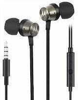 Auriculares In-Ear con Cable conexión Jack 3,5mm para Motorola Negro